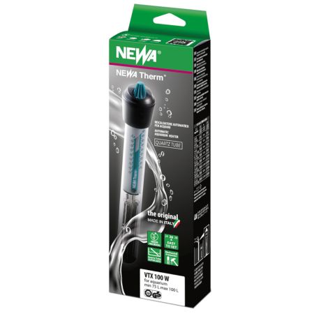 Нагреватель для аквариума Newa Therm VTX100 220-240V 50Hz 100W с терморегулятором автоматический 30-150 л