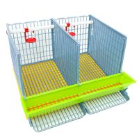 Клетка Comfortplast для куропаток midi 2 секции, пластиковая