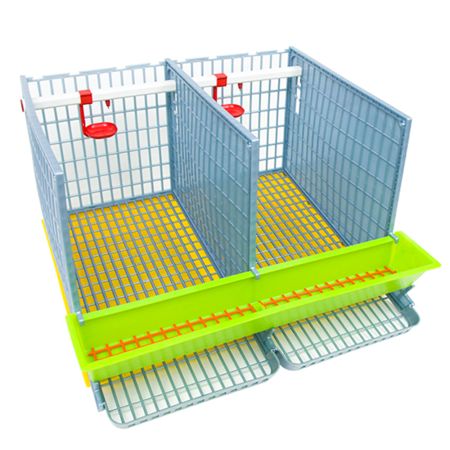 Клетка Comfortplast для куропаток midi 2 секции, пластиковая