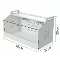 Брудер для цыплят HobbyFarm PBB01-E 48х30х30 см с терморегулятором