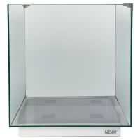 Аквариум Newa Ego LID, EL 50W, 45 л панорамный, LED освещение, белая стеклянная крышка