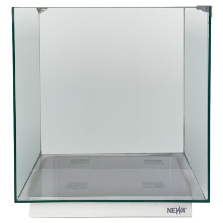 Аквариум Newa Ego LID, EL 50W, 45 л панорамный, LED освещение, белая стеклянная крышка