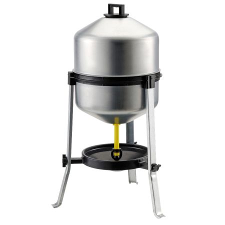 Поилка сифонная 22 л оцинкованная сталь