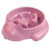 Миска для медленного кормления, 26.9x23.2x7.2 см, 700 мл, фиолетовый