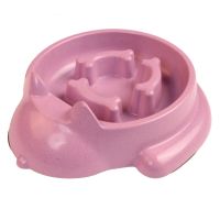 Миска для медленного кормления, 26.9x23.2x7.2 см, 700 мл, фиолетовый Миска для медленного кормления, 26.9x23.2x7.2 см, 700 мл, фиолетовый