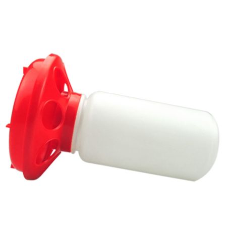 Кормушка бункерная 1 кг с круглыми отверстиями