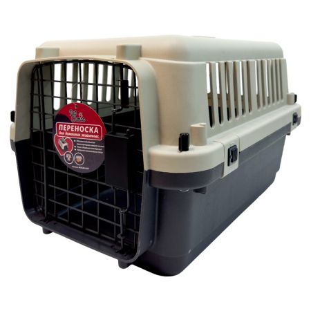 Переноска Departures Range 56х37х33 см для кошек и собак Pet Choice с металлической верхней решеткой