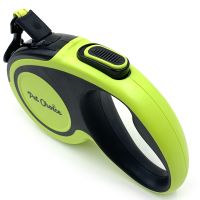 Поводок-рулетка со светоотражающей лентой 5 м для собак до 30 кг