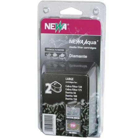 Картридж Aqua Diamante Large для фильтра Cobra 130/175, Duetto 50/150/100 угольный 2 шт.