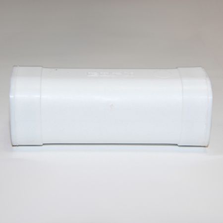 Муфта жесткая 8 см с уплотнительными кольцами на трубу 22х22 мм