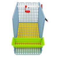 Клетка Comfortplast для кур-несушек mini, 1 ярус высотой 40 см, пластиковая