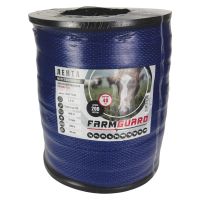 Лента для электропастуха FarmGuard синяя 40 мм / 200 м