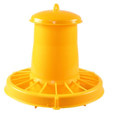 Кормушка бункерная 7 кг пластик с разделительной решеткой
