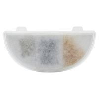 Автопоилка фонтан Petzengo PW9-L 2.5 л, с подсветкой, для кошек и собак, белая