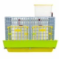 Клетка Comfortplast для бройлеров midi 2 секции, пластиковая