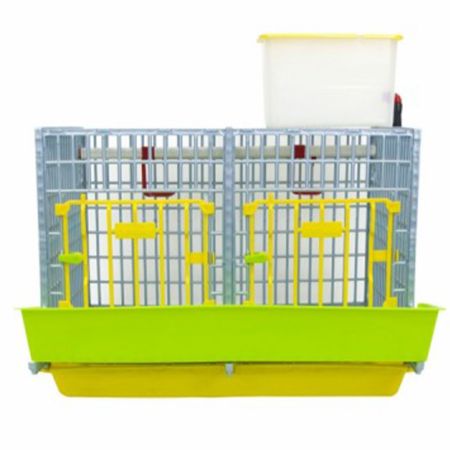 Клетка Comfortplast для бройлеров midi 2 секции, пластиковая