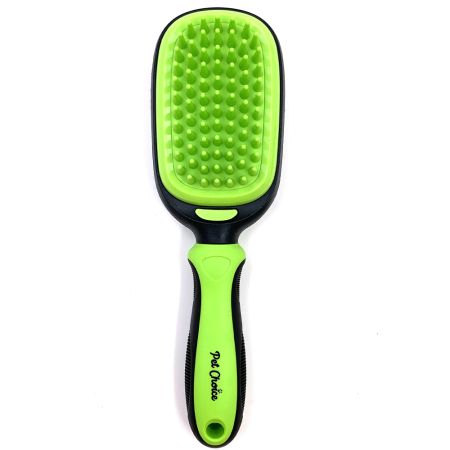 Набор расчесок для груминга животных 5 в 1 щетка массажная, расческа, дешеддер, стриппинг, щетина