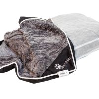 Лежак подушка Pet Choice для собак, 100х70х15 см, со съемным чехлом, графит Лежак подушка Pet Choice для собак, 100х70х15 см, со съемным чехлом, графит