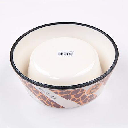 Миска, 17.5x17.5x6.6 см, 340 мл, оранжевый