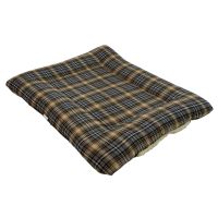 Лежанка матрас для собак 95х75х10 см, бежевый, клетка Лежанка матрас для собак 95х75х10 см, бежевый, клетка