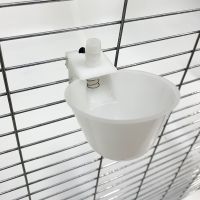 Поилка чашечная с креплением на сетку, диаметр 6,3 см, тройник в комплекте