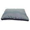 Лежак подушка Pet Choice для собак, 86х63х15 см, со съемным чехлом, графит