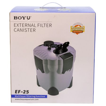 Фильтр внешний Boyu EF-25 для аквариума 250-450 л канистровый 750 л/ч