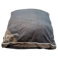 Лежак подушка Pet Choice для собак, 76х56х15 см, со съемным чехлом, серый Лежак подушка Pet Choice для собак, 76х56х15 см, со съемным чехлом, серый