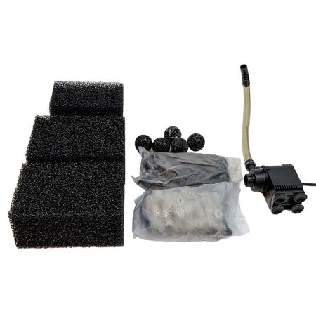 Аквариум Boyu Mini MT-508, 80 л, с фильтром, 2 LED лампы, серый