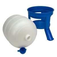 Поилка сифонная 30 л на ножках для кур, домашней птицы