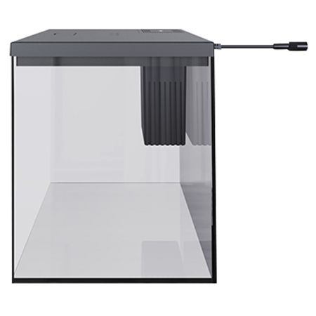 Аквариум Pawgether GR1S 14 л, WI-FI, с фильтром и LED-лампой, черный​