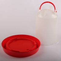 Поилка вакуумная 3 л с ручкой для цыплят, кур, уток, бройлеров и других птиц