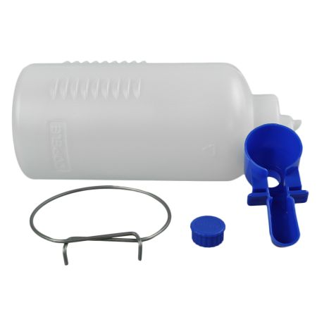 Поилка навесная с емкостью 2 л пластик, узкая