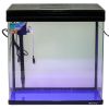 Аквариум Boyu MS-520M 45 л с сенсорным LED светильником и фильтром, черный