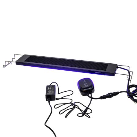 Светильник LED Boyu ZN-60 50Вт ультратонкий для аквариума c Wi-Fi, таймером, черный