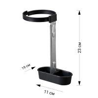 Поилка под бутылку пластик, оцинкованная сталь