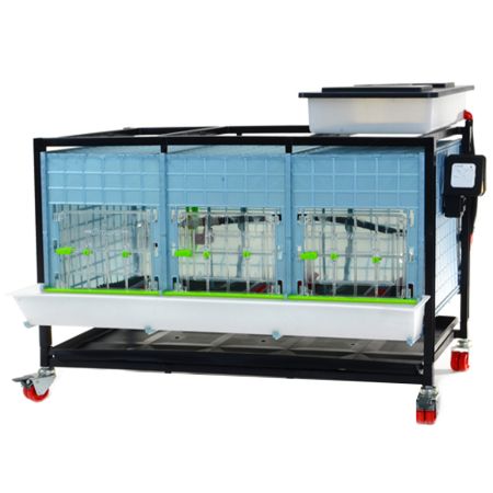 Брудер для цыплят CB40 3 секции, 91x64x49 см, пластиковый