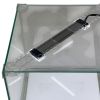 Аквариум Newa Ego LID, EL 20W, 18 л панорамный, LED освещение, белая стеклянная крышка