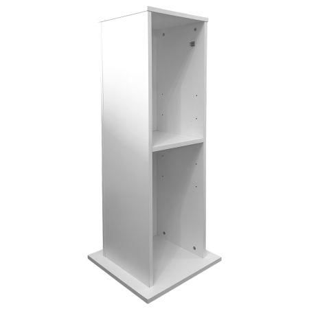 Аквариум с тумбой Newa More NMO 50W Daylight LED 45 л с фильтром, нагревателем и освещением рассвет-закат, белый NEW VERSION