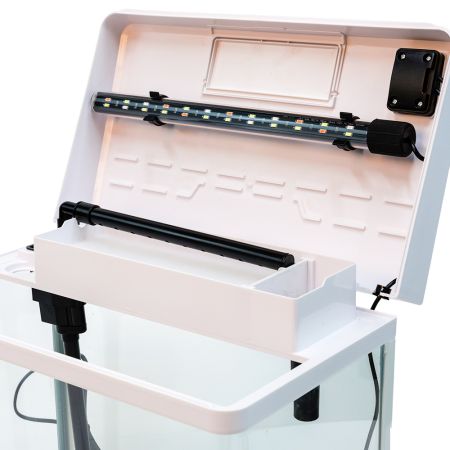 Аквариум Boyu MS-420M 31 л с сенсорным LED светильником и фильтром, белый