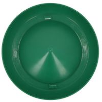 Кормушка бункерная 3 кг пластик с разделительной решеткой зеленая