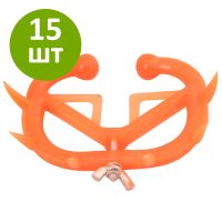 Кольцо против самовыдаивания, 10,5х7,5 см, оранжевый, комплект 15 шт. Кольцо против самовыдаивания, 10,5х7,5 см, оранжевый, комплект 15 шт.