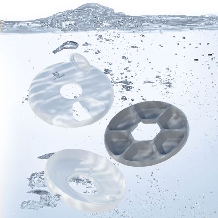 Автокормушка Petzengo PF19-L секций, ж/к дисплей, с охлаждением, для сухого и влажного корма, белая