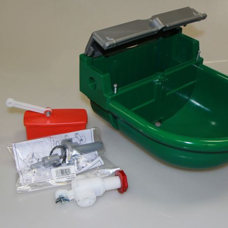 Поилка автоматическая поплавковая с боковым подводом 4 л для коров, овец, лошадей, собак, пластик