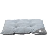 Лежак подушка Pet Choice для собак, стеганая 100х73х17 см, пушистый, серый Лежак подушка Pet Choice для собак, стеганая 100х73х17 см, пушистый, серый