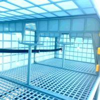 Дополнительный ярус клетки Comfortplast для перепелов без яйцесборника 98x60x59 см, пластиковый