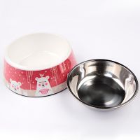 Миска, 17.5x17.5x6.6 см, 340 мл, красный