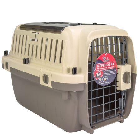 Переноска Superior Range 51х33х33 см для кошек и собак Pet Choice с креплением к ремню безопасности автомобиля