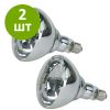 Лампа инфракрасная 175 Bт JK Lighting, E27 BR125, закаленное стекло, прозрачная, комплект 2 шт.