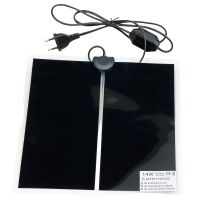 Коврик HobbyFarm 14 Вт 28x28 см для обогрева цыплят, рептилий и рассады с терморегулятором